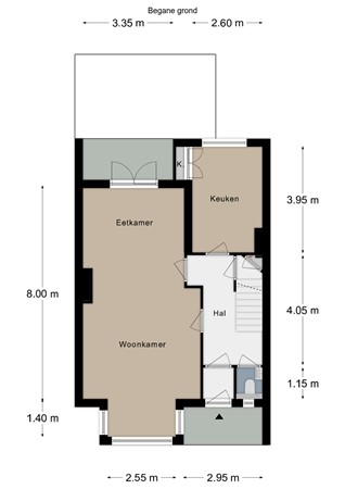 Floorplan - Prins Bernhardstraat 8, 6291 GX Vaals